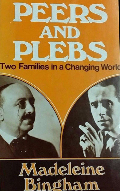 Cover of Peers and Plebs: Two Families in a Changing World