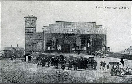 Bangor Station circa 1900